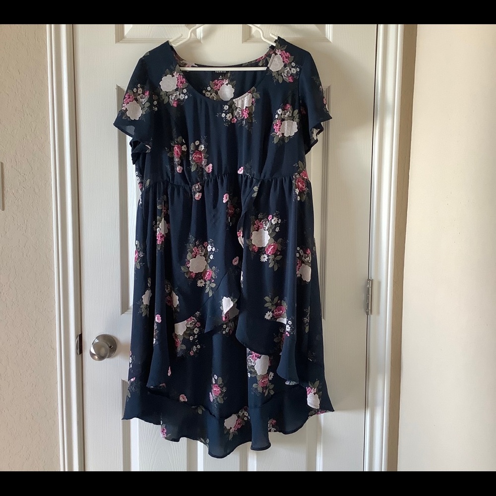 Torrid Hi-low blouse